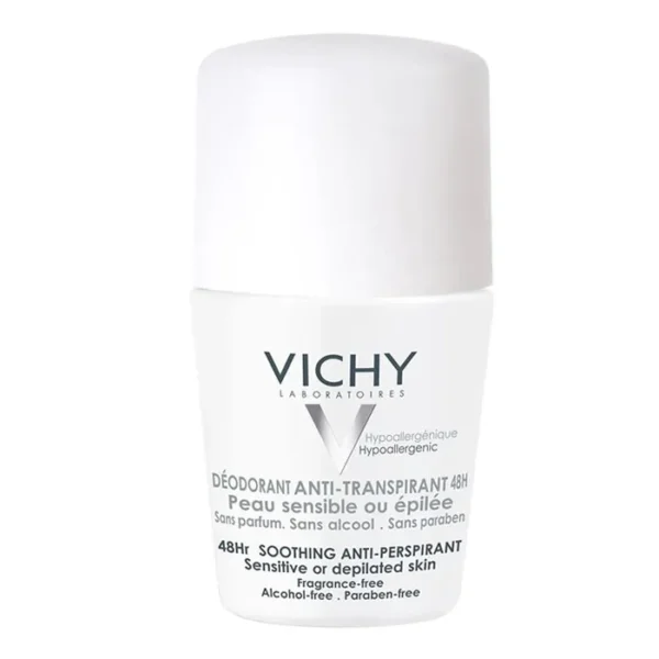 Vichy  48h Anti Perspirant Deodorant Roll On Sensitive Skin 50ml